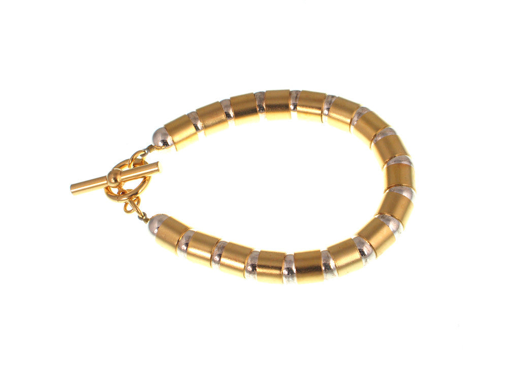 Smooth Tube and Ball Bracelet | Erica Zap Designs