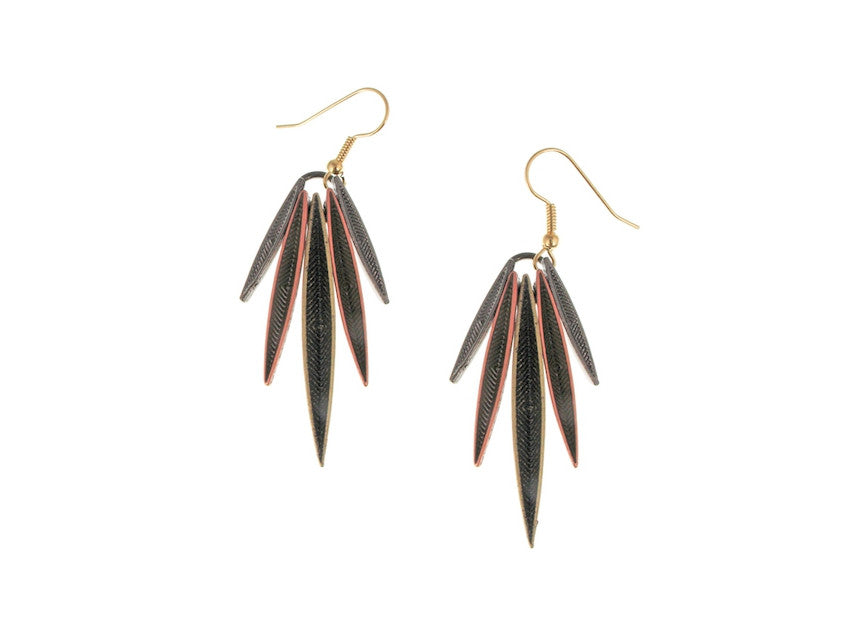Feather Earrings No. 3 | Erica Zap Designs