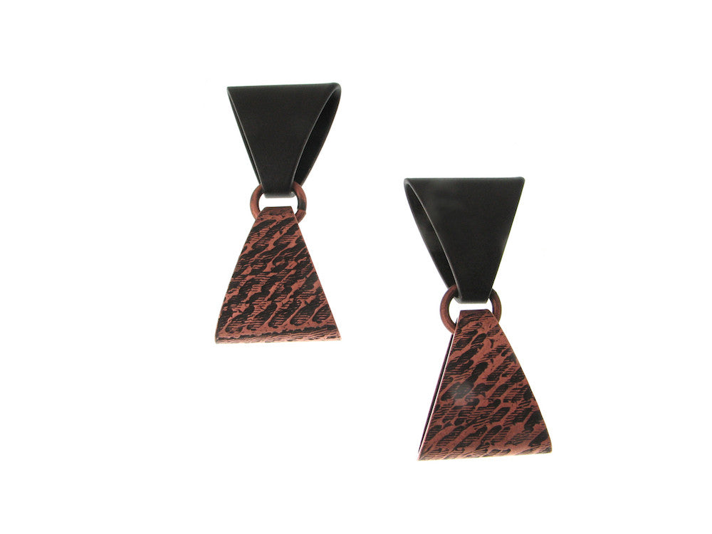 Double Triangle Earrings | Erica Zap Designs