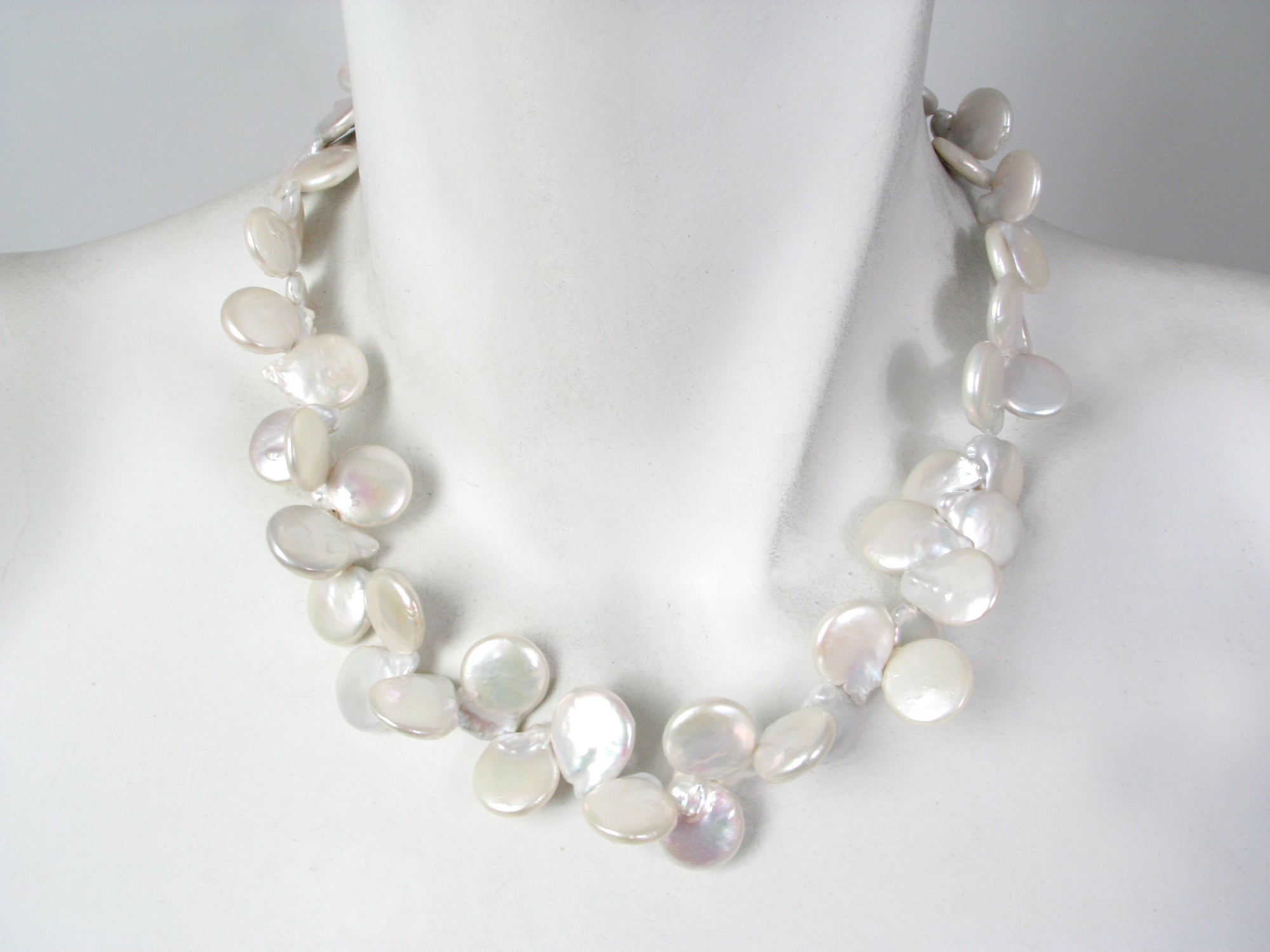Coin Pearl Necklace | Erica Zap Designs