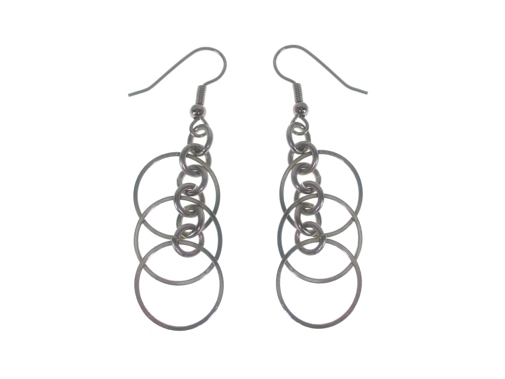 Triple Circle Earrings | Erica Zap Designs