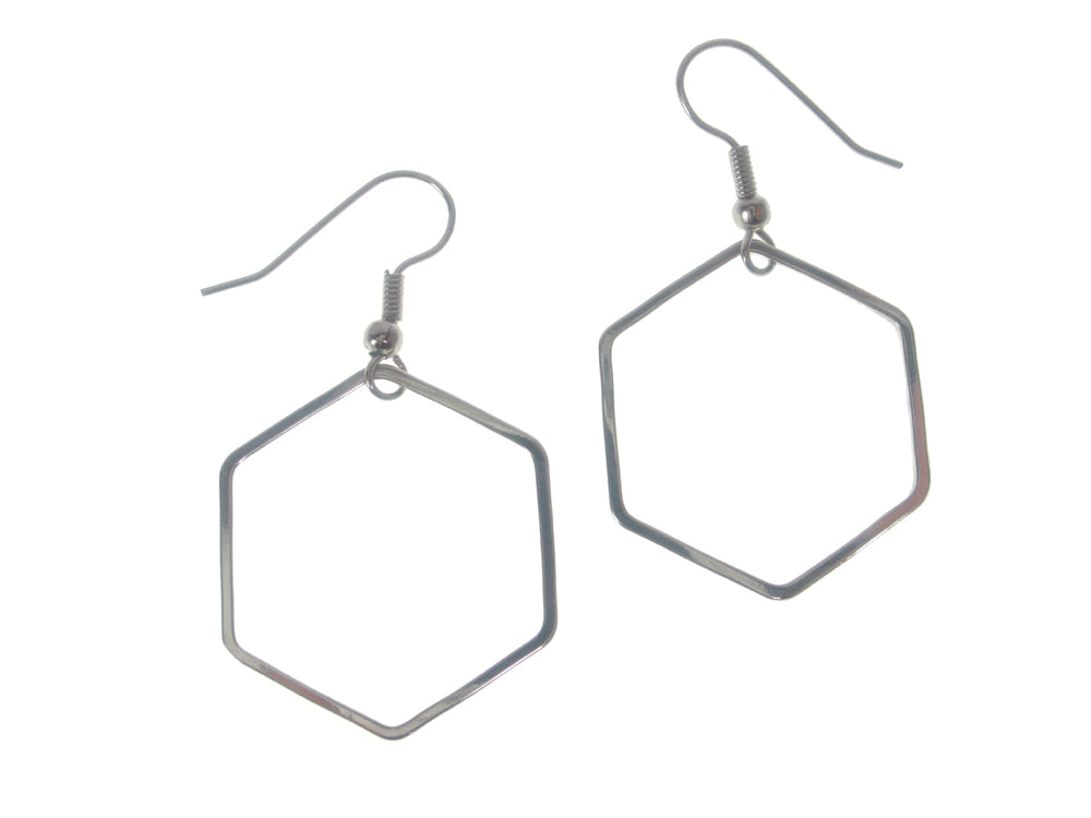 Hexagon Earrings | Erica Zap Designs