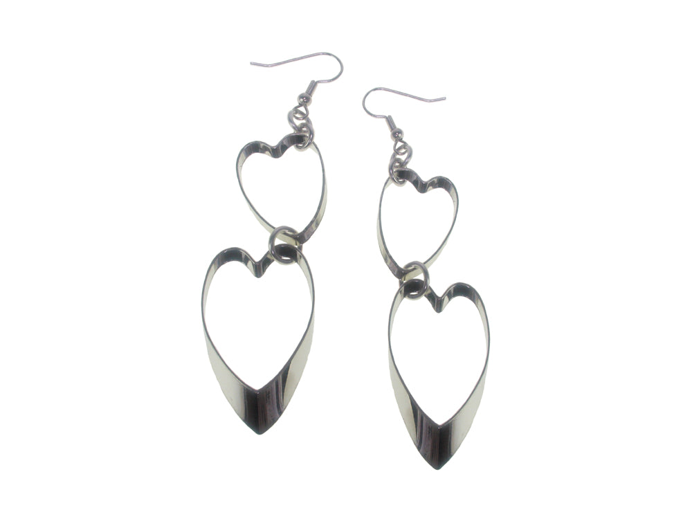 Double Heart Earrings | Erica Zap Designs