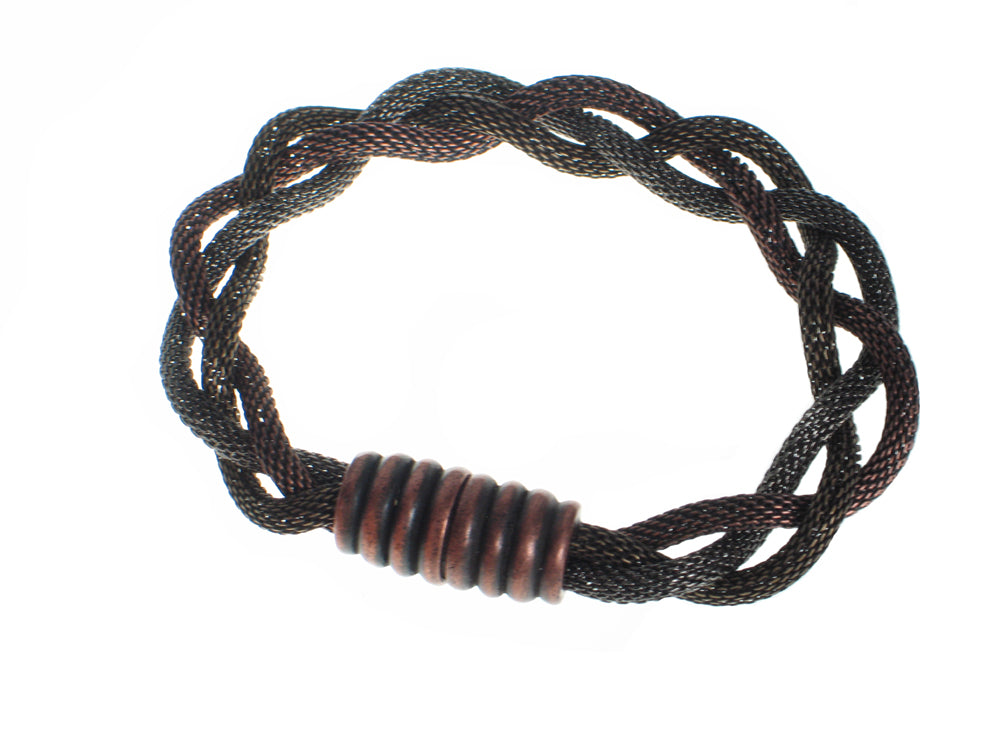 Braided Mesh Bracelet with Magnetic Clasp | Erica Zap Designs