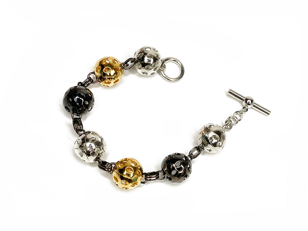 Multi Perforated Ball Bracelet | Erica Zap Designs