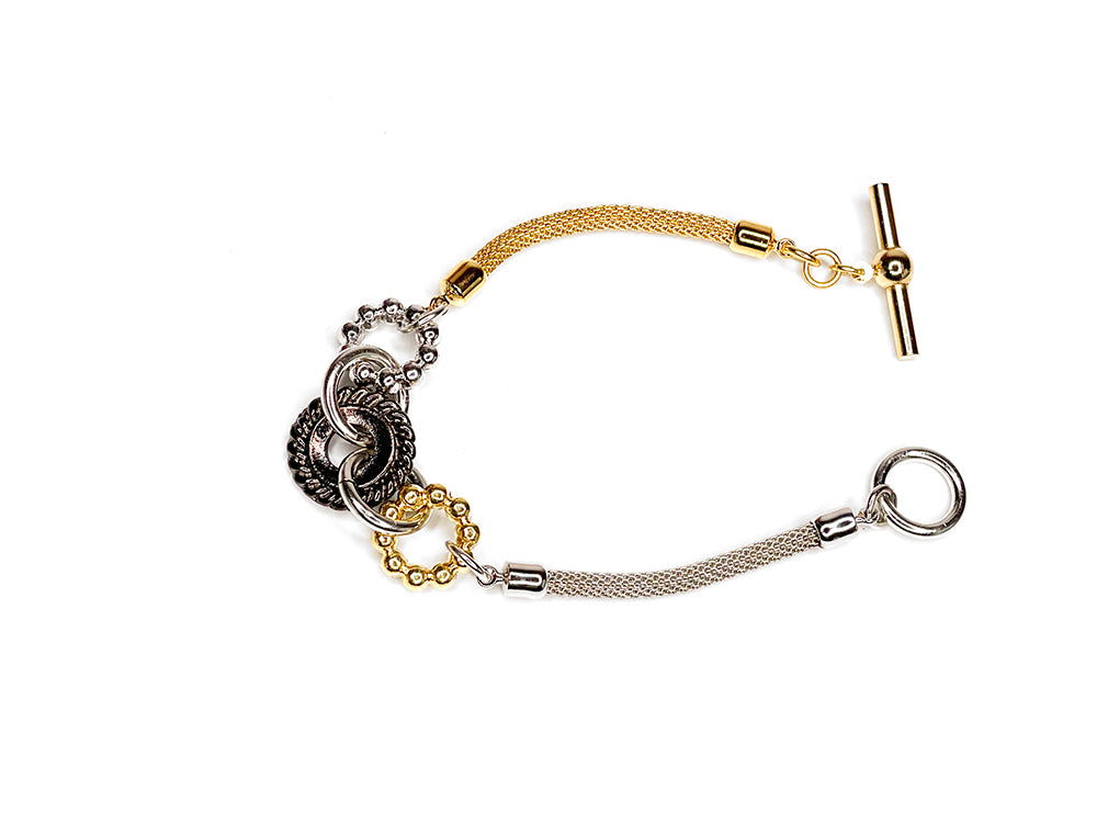 Steampunk Mesh Charm Bracelet | Erica Zap Designs