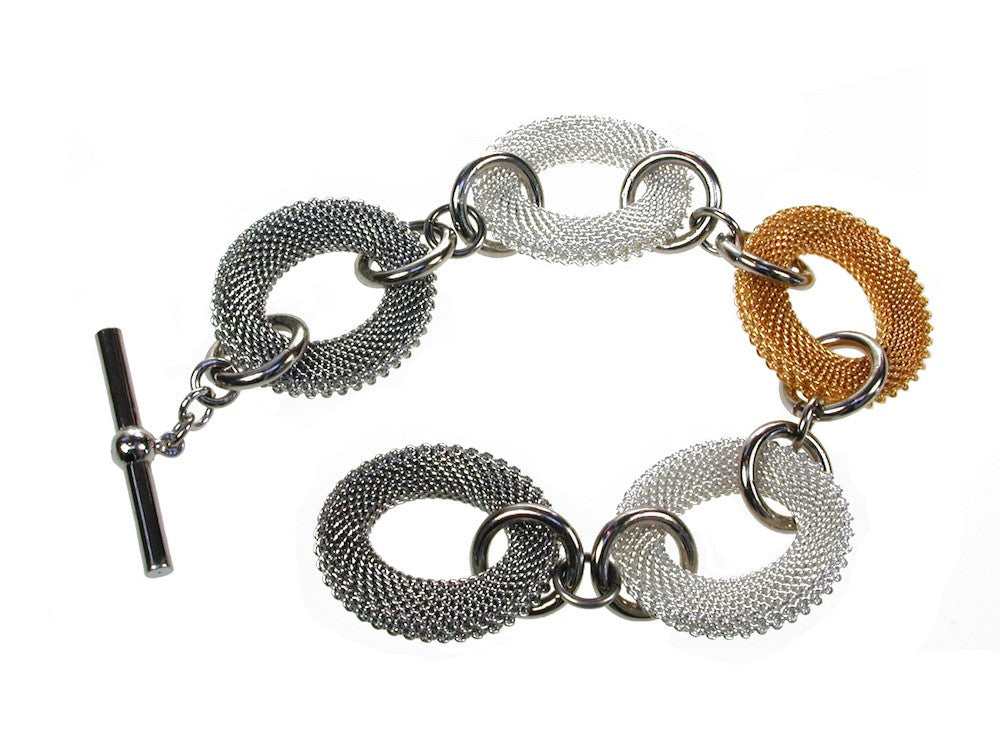 Oval Link Mesh Bracelet | Erica Zap Designs
