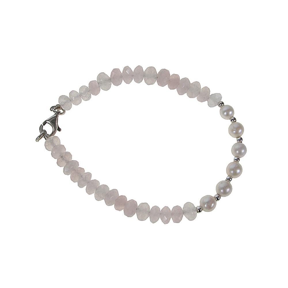 Pearl and Rondell Stone Bracelet | Erica Zap Designs