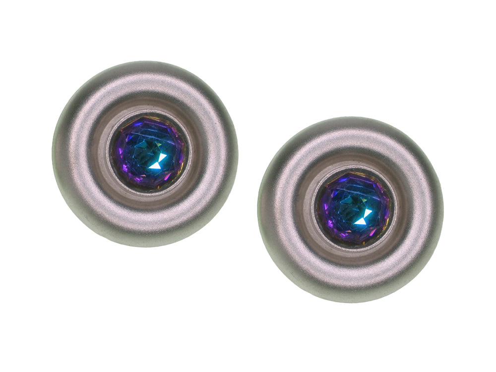 Circle Stone Earrings | Erica Zap Designs