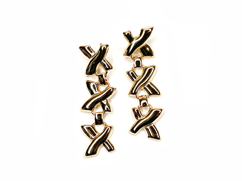 Triple X Earrings | Erica Zap Designs