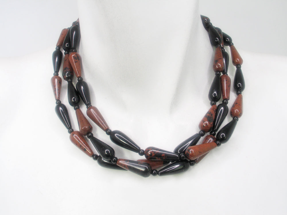 3-Strand Multicolor Stone Necklace | Erica Zap Designs