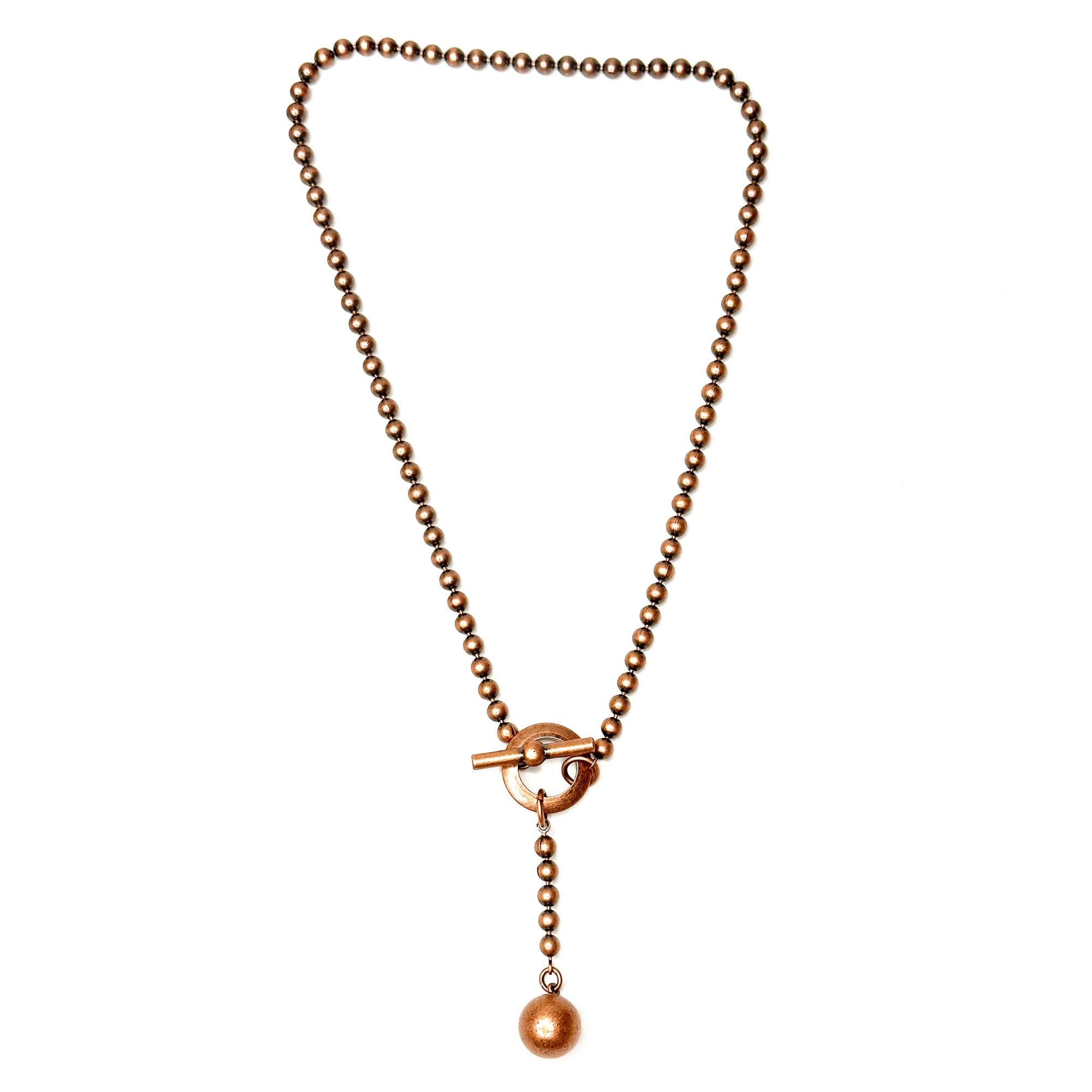 Y Bead Chain Necklace