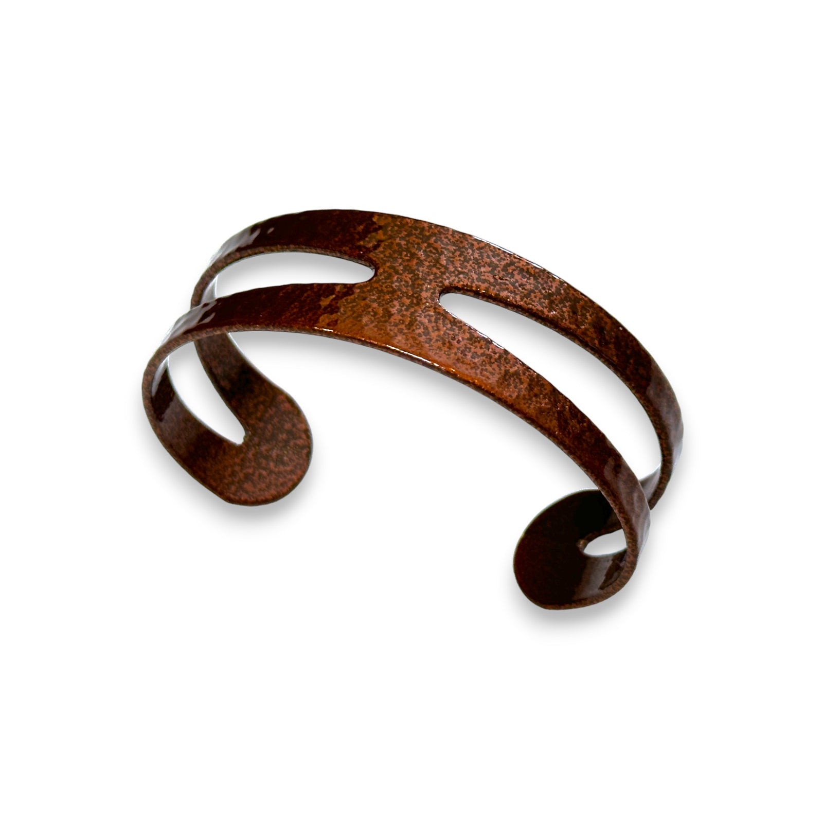 Double Cutout Textured Cuff Bracelet | Erica Zap Designs