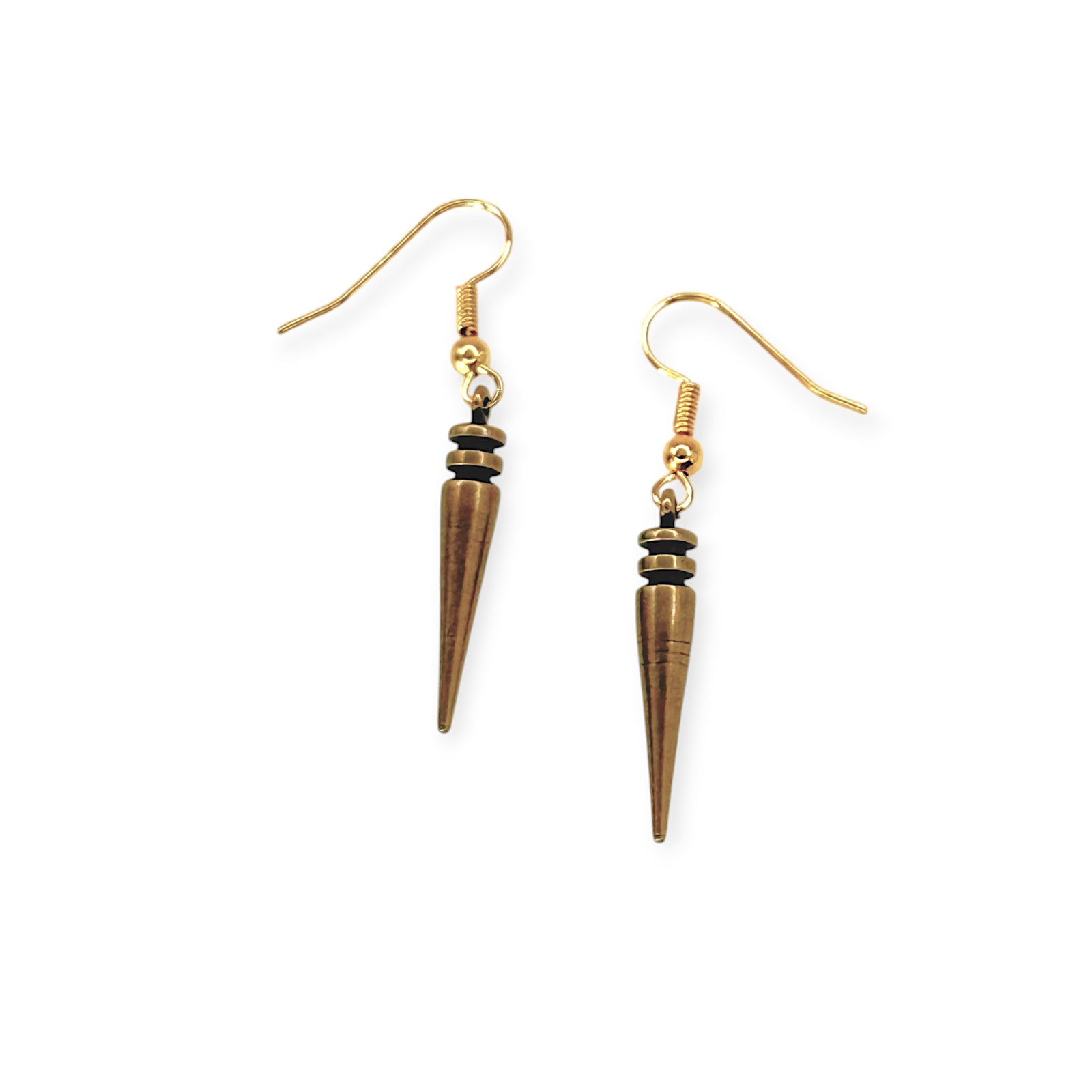 Turned Cone Drop Earrings | Erica Zap Designs