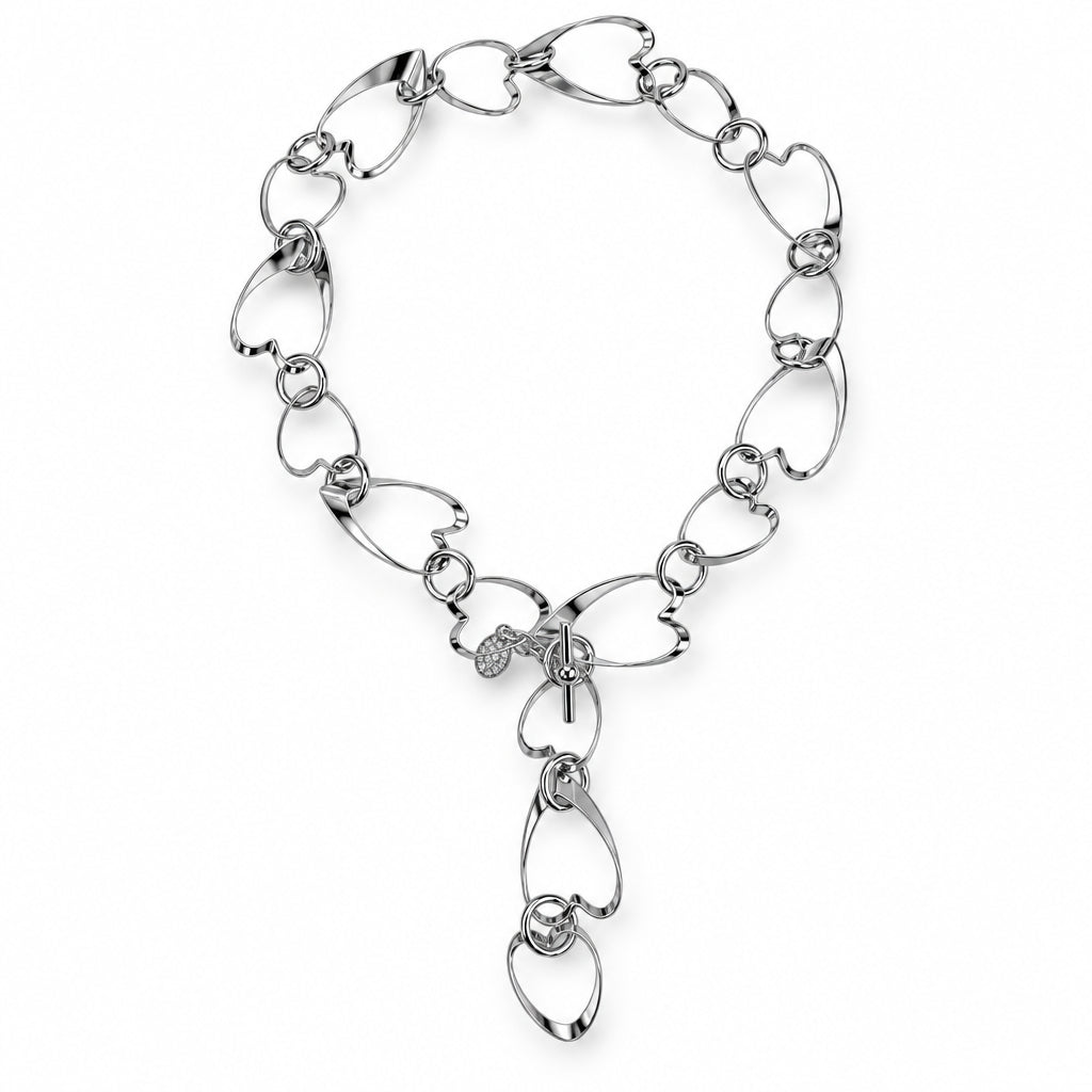 Heart Link Necklace