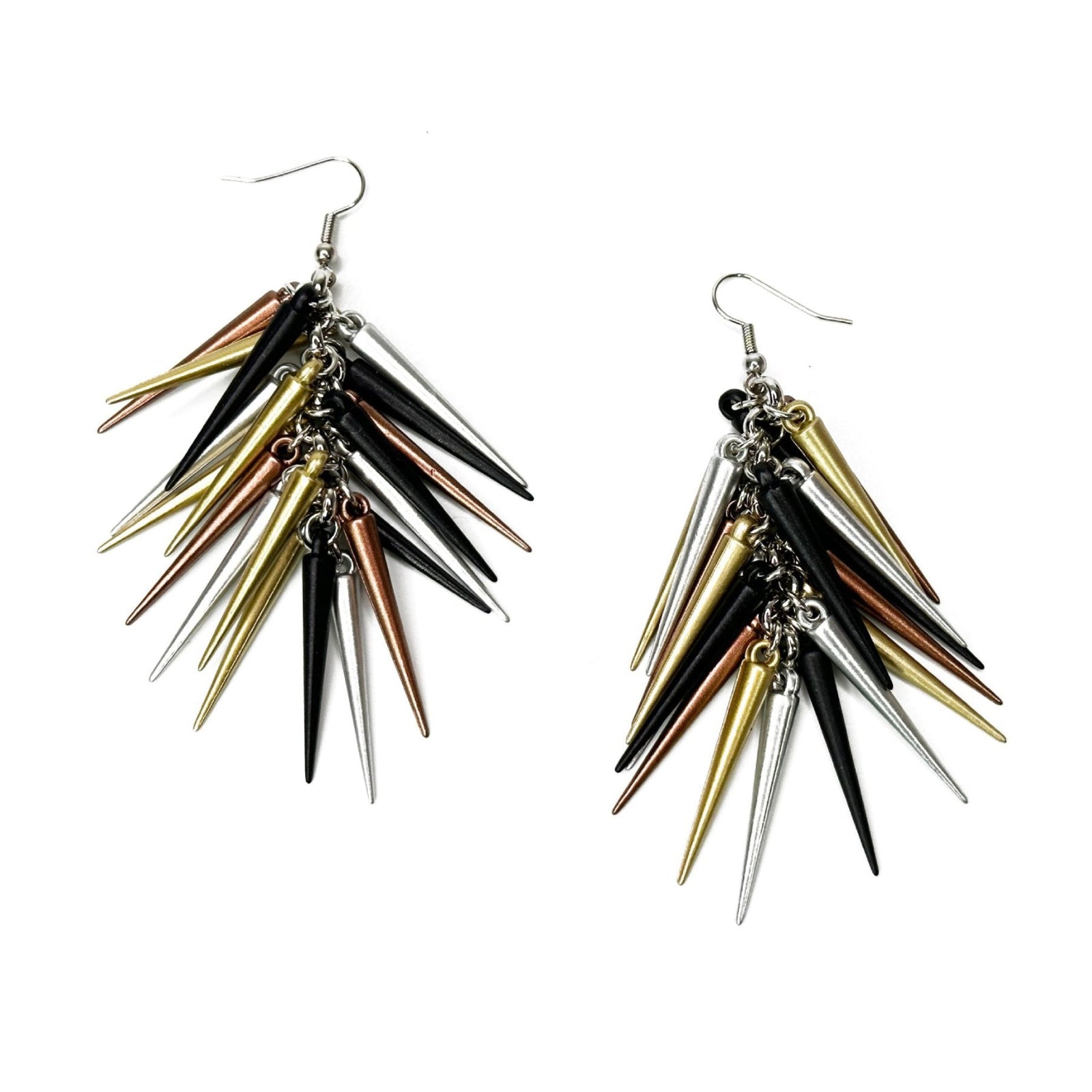Spike Cluster Drop Earrings | Erica Zap Designs