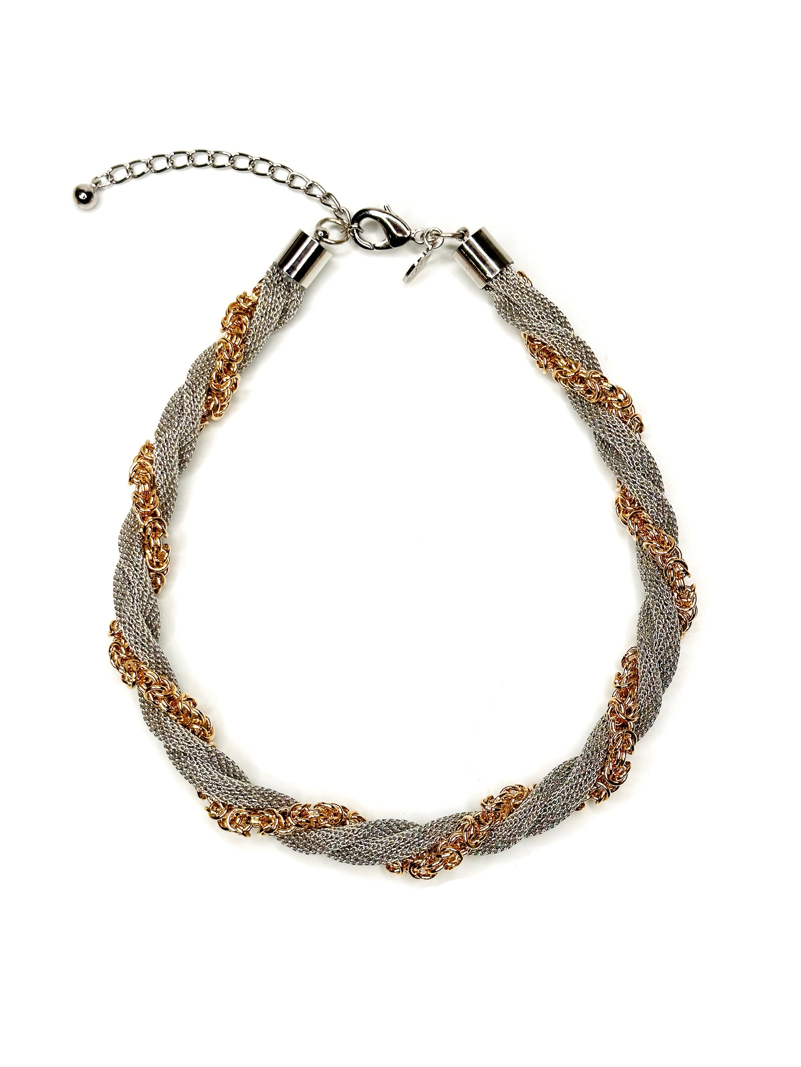 Byzantine Twisted Mesh Necklace