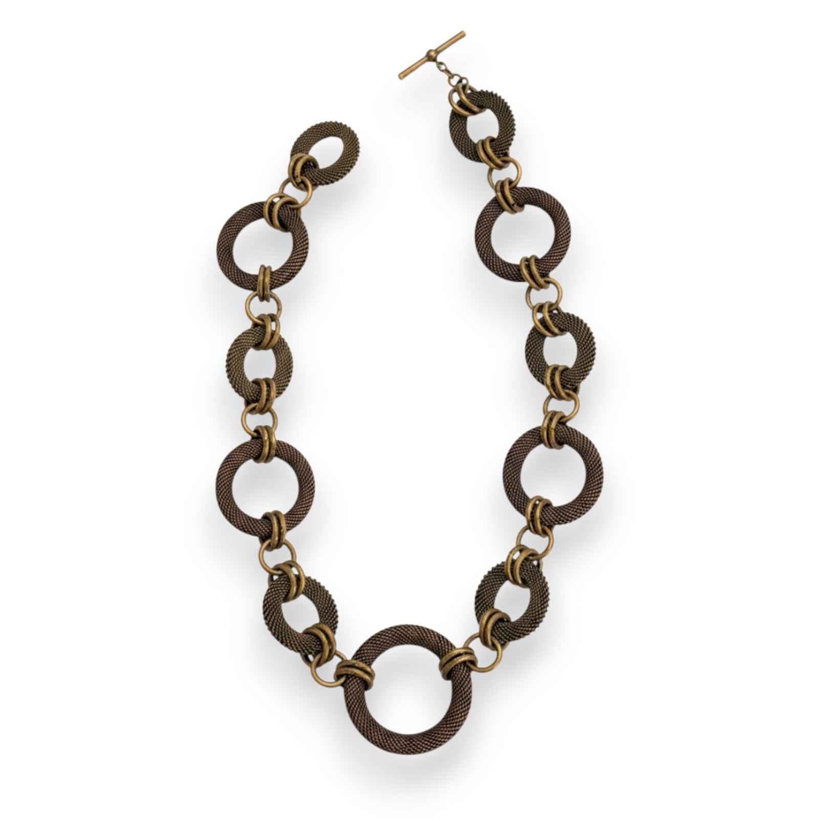 Linked Mesh Ring Necklace | Erica Zap Designs