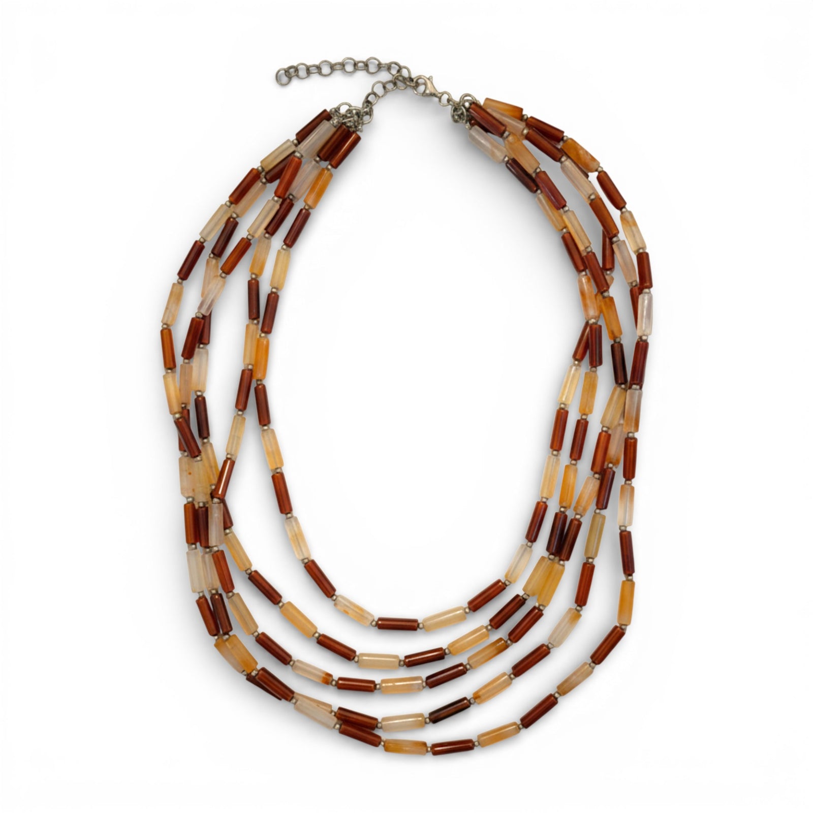 5-Strand Stone Necklace