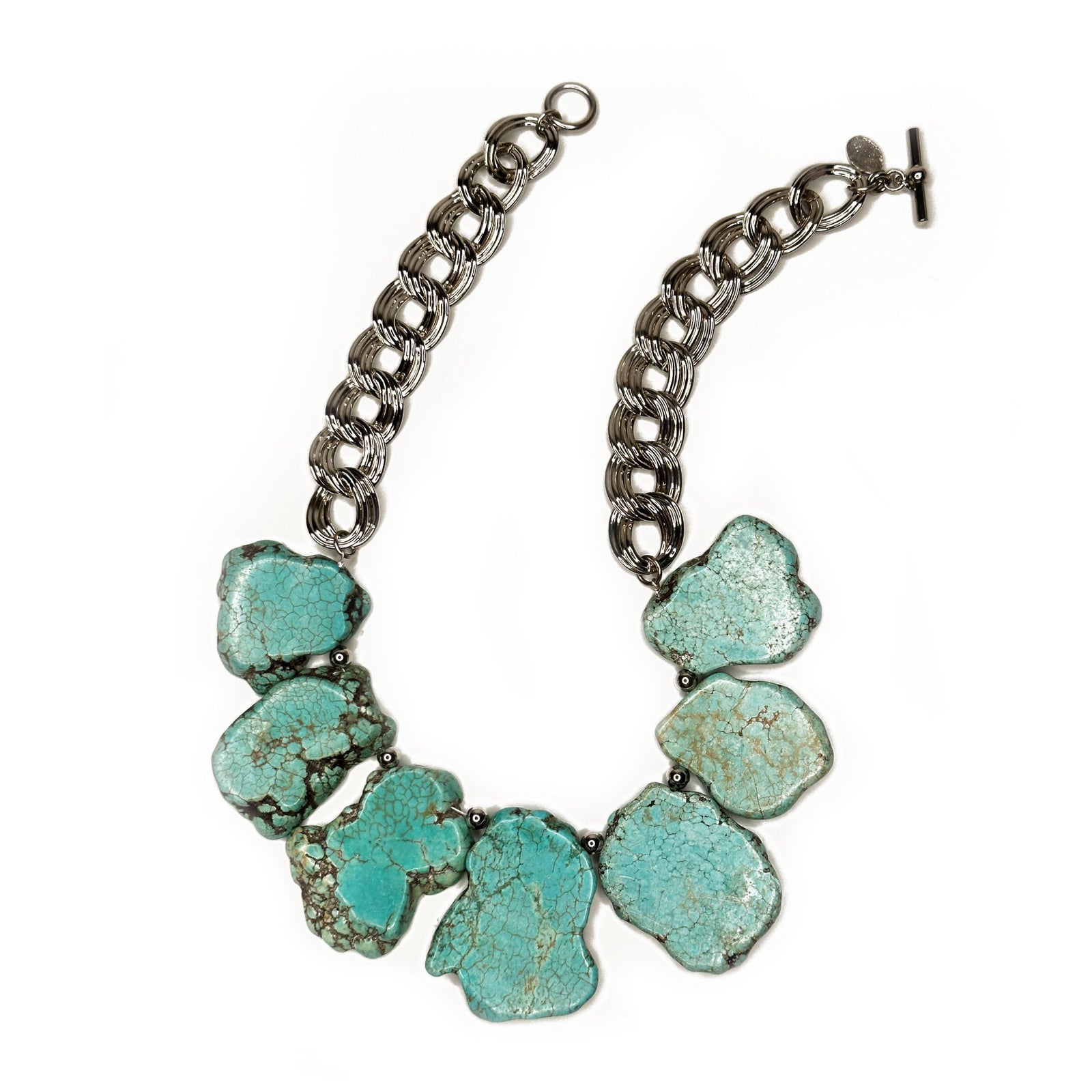 Howlite Slab Necklace | Erica Zap Designs