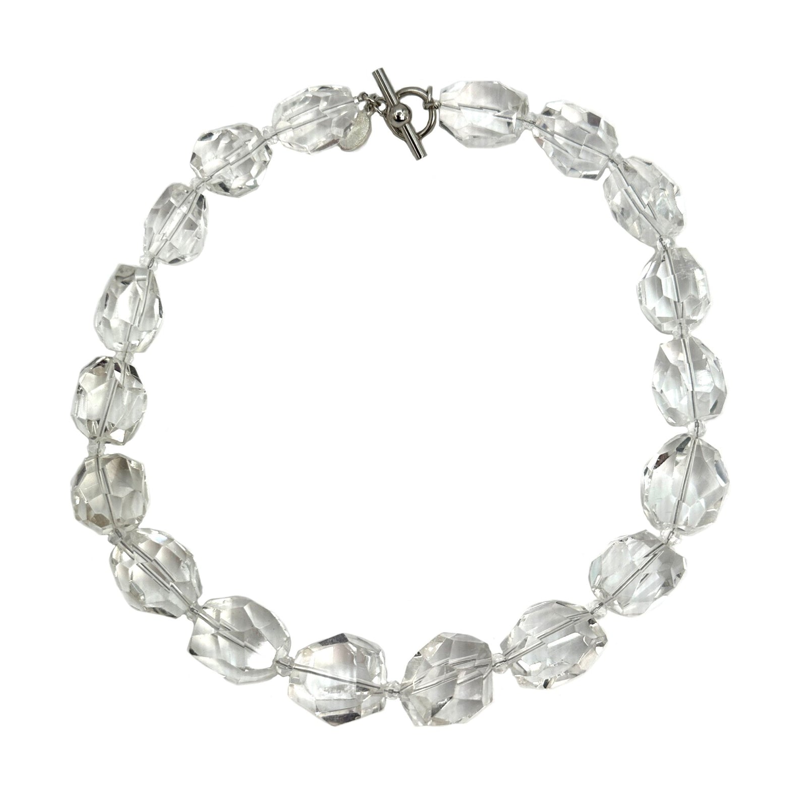 Faceted Crystal Necklace