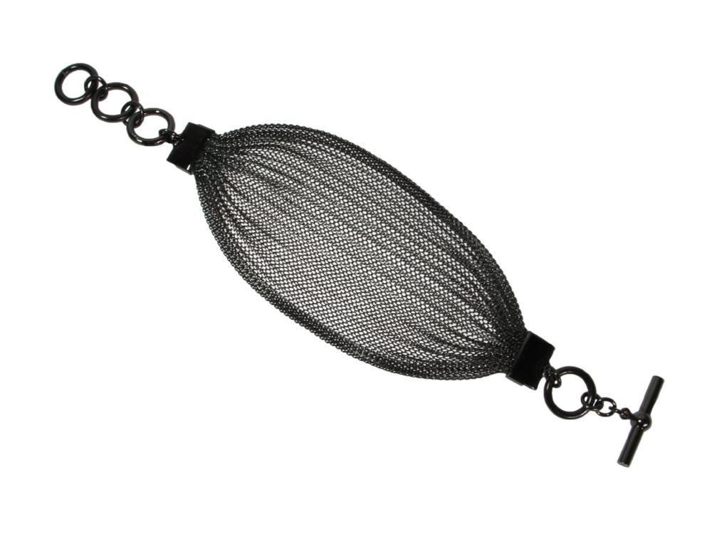 Adjustable Wide Mesh Bracelet | Erica Zap Designs