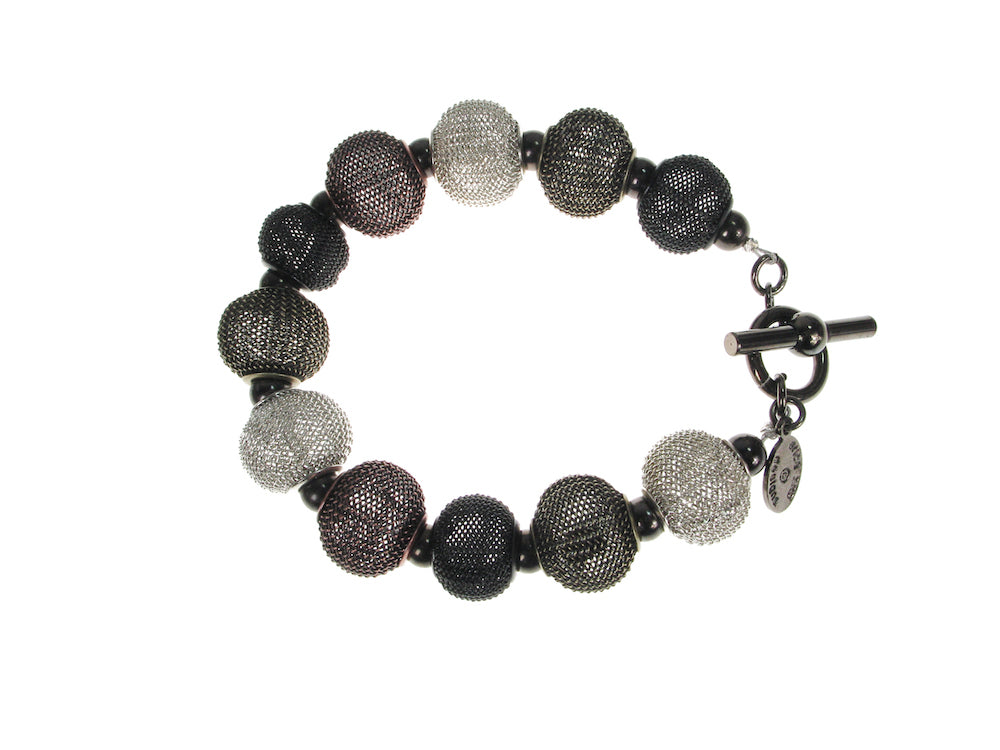 Mesh Ball Bead Bracelet | Erica Zap Designs