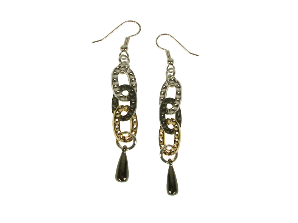 Triple Oval Drop Earrings | Erica Zap Designs