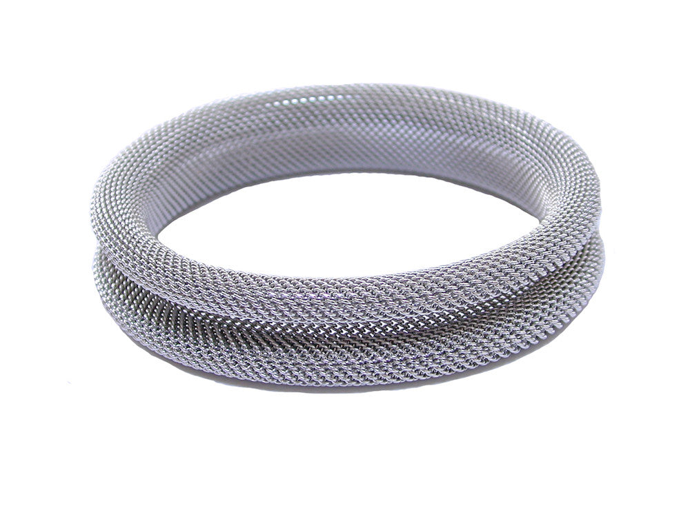 Rolled Mesh Bangle | Erica Zap Designs