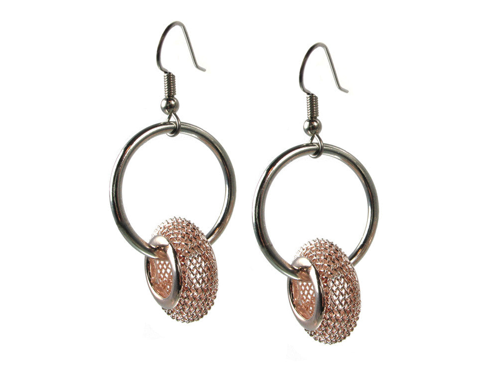 Floating Mesh Bead Earrings | Erica Zap Designs
