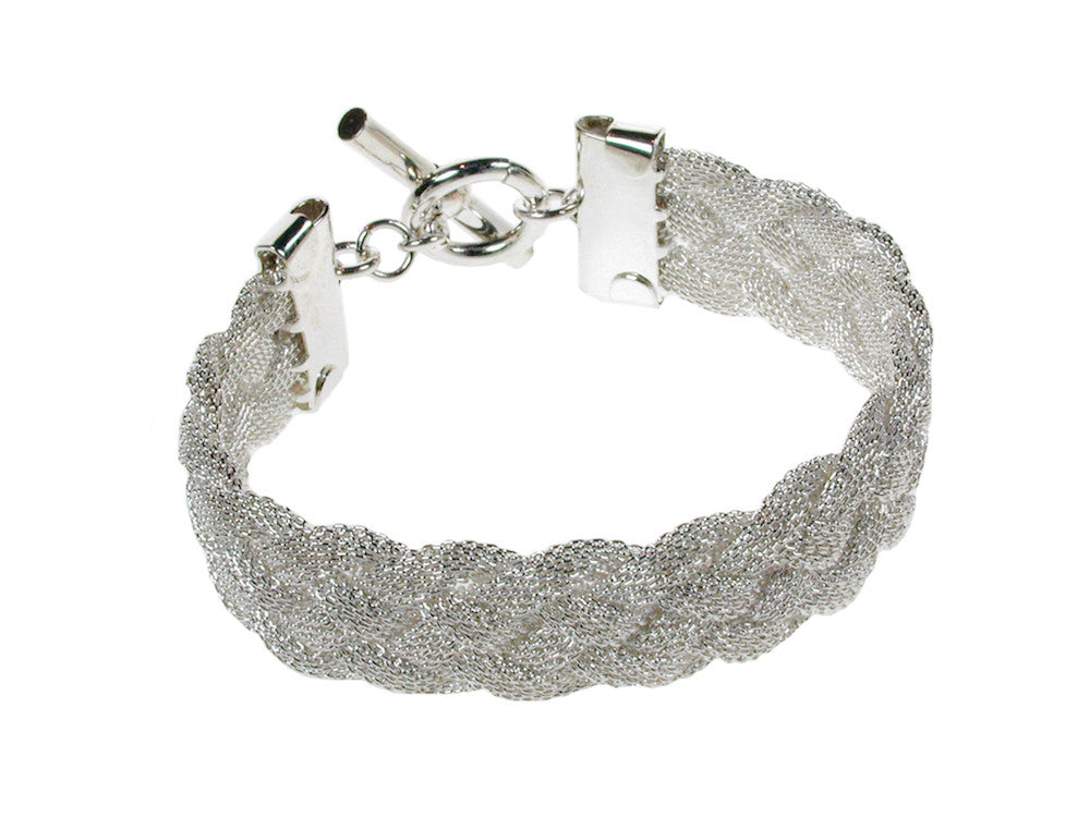 4-Strand Braided Mesh Bracelet | Erica Zap Designs