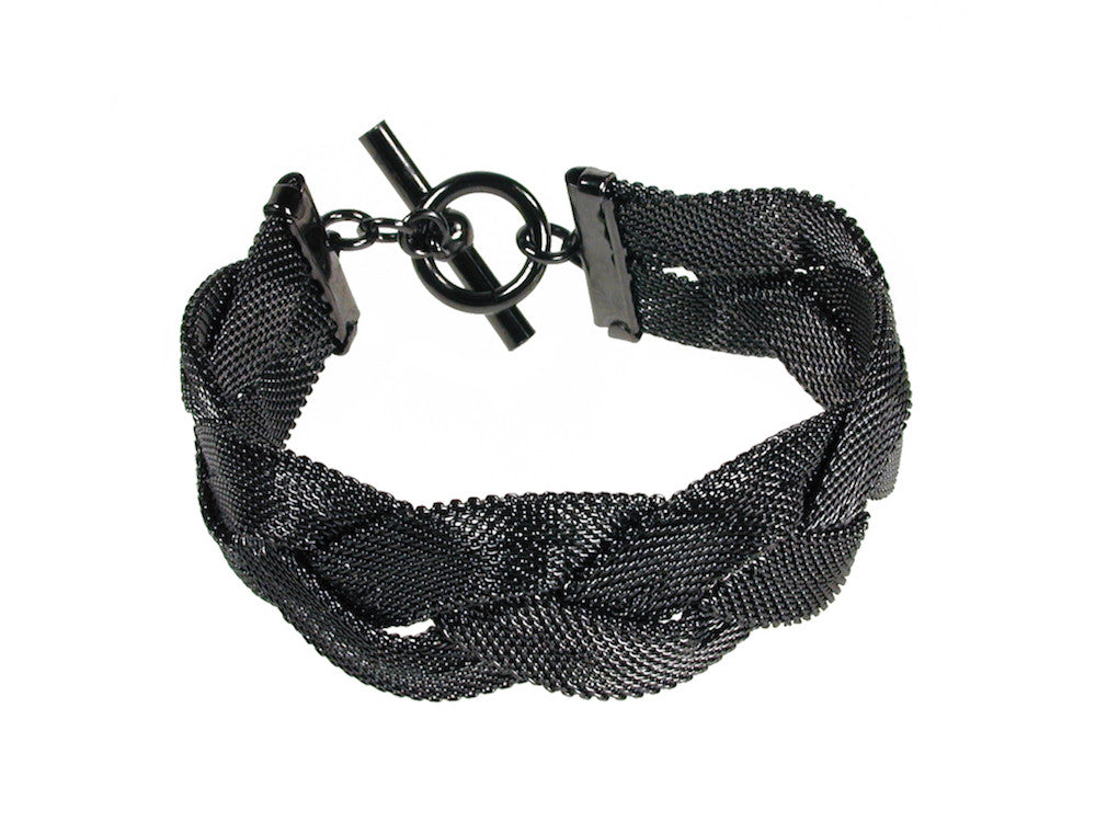 Wide Braid Mesh Bracelet | Erica Zap Designs