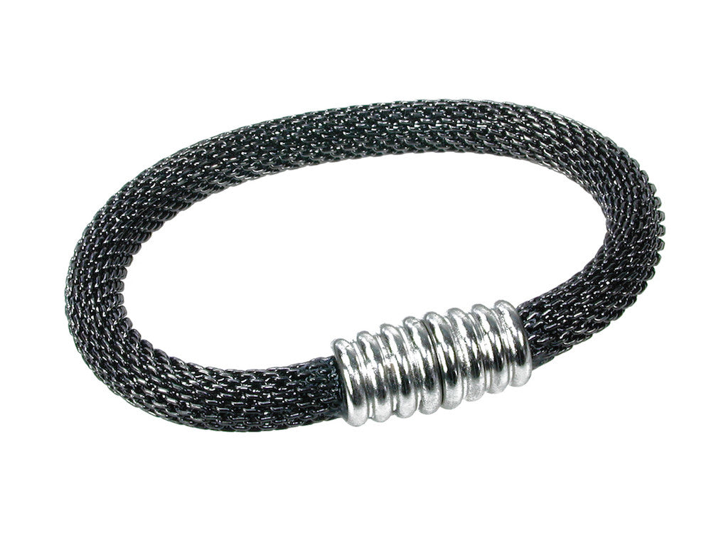 Round Mesh Bracelet with Magnetic Clasp | Erica Zap Designs