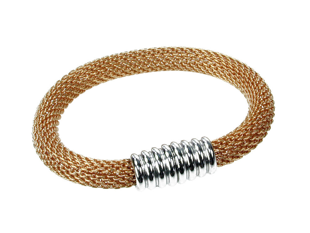 Round Mesh Bracelet with Magnetic Clasp | Erica Zap Designs