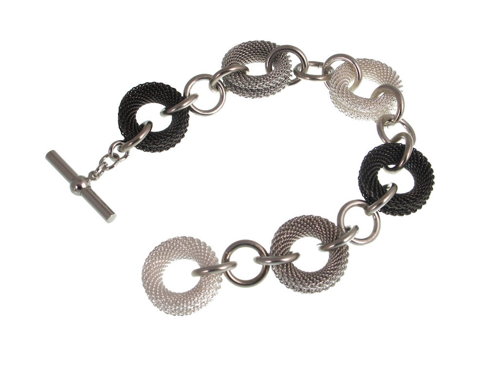 Circle Link Mesh Bracelet | Erica Zap Designs