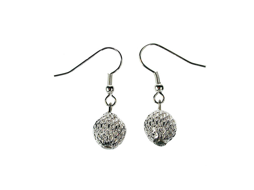 Mesh Ball Earrings | Erica Zap Designs