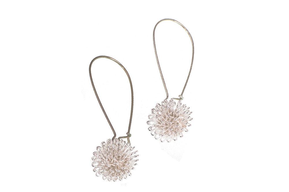 Floral Burst Drop Earrings | Erica Zap Designs