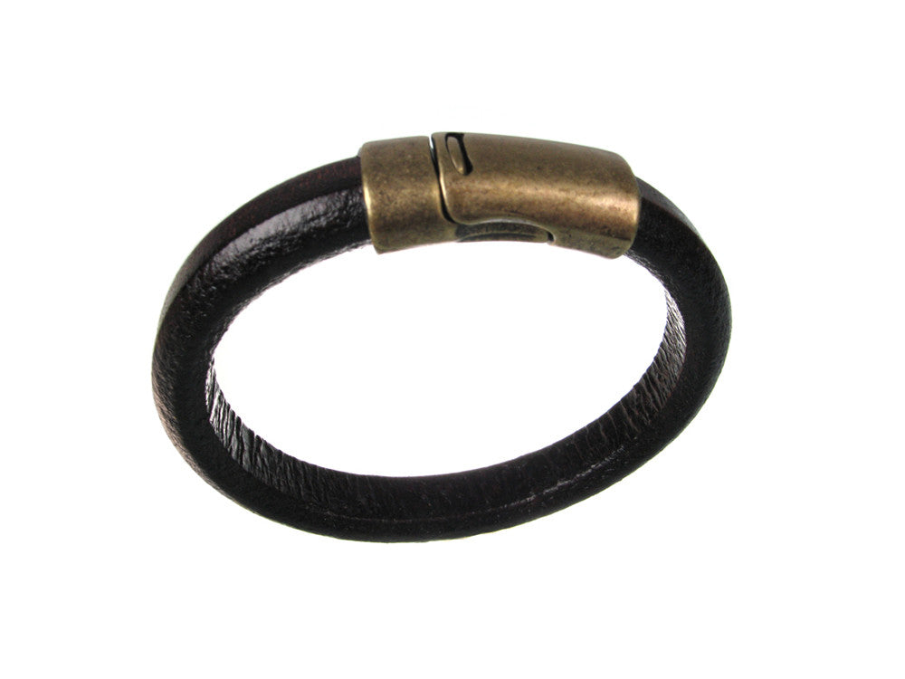Cord Leather Bracelet | Simple Magnetic Clasp | Erica Zap Designs