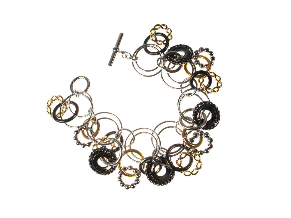 Circle Charm Bracelet | Erica Zap Designs