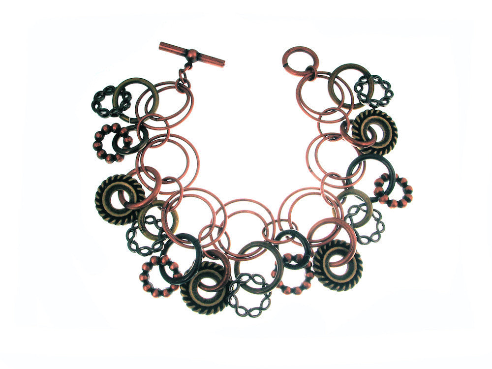 Circle Charm Bracelet | Erica Zap Designs