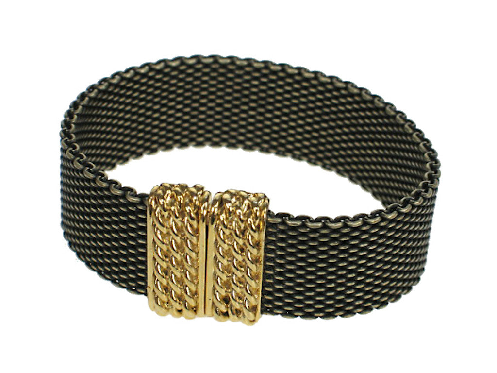 Flat Mesh Bracelet with Magnetic Clasp | Erica Zap Designs