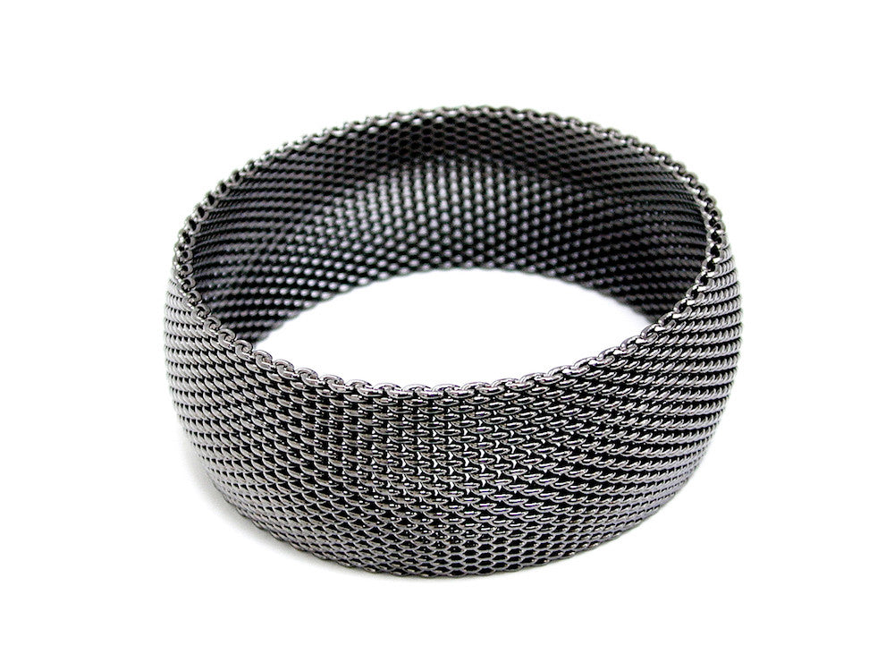 Wide Mesh Bangle | Erica Zap Designs