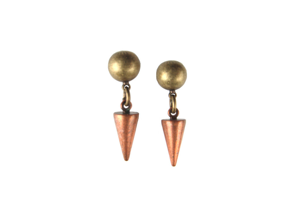 Ball & Cone Earrings | Erica Zap Designs