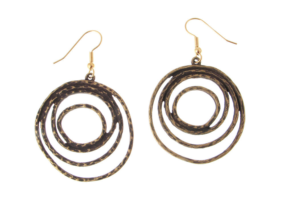 Multi Circle Metal Earrings | Erica Zap Designs
