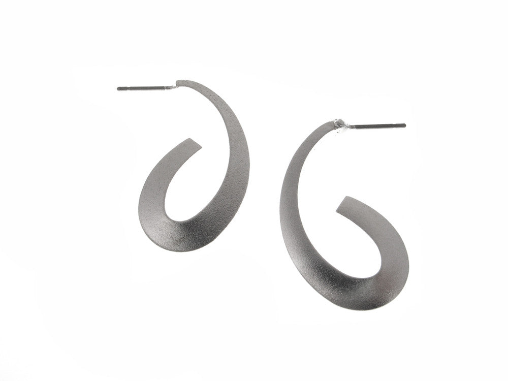Oval Loop Metal Earrings | Erica Zap Designs