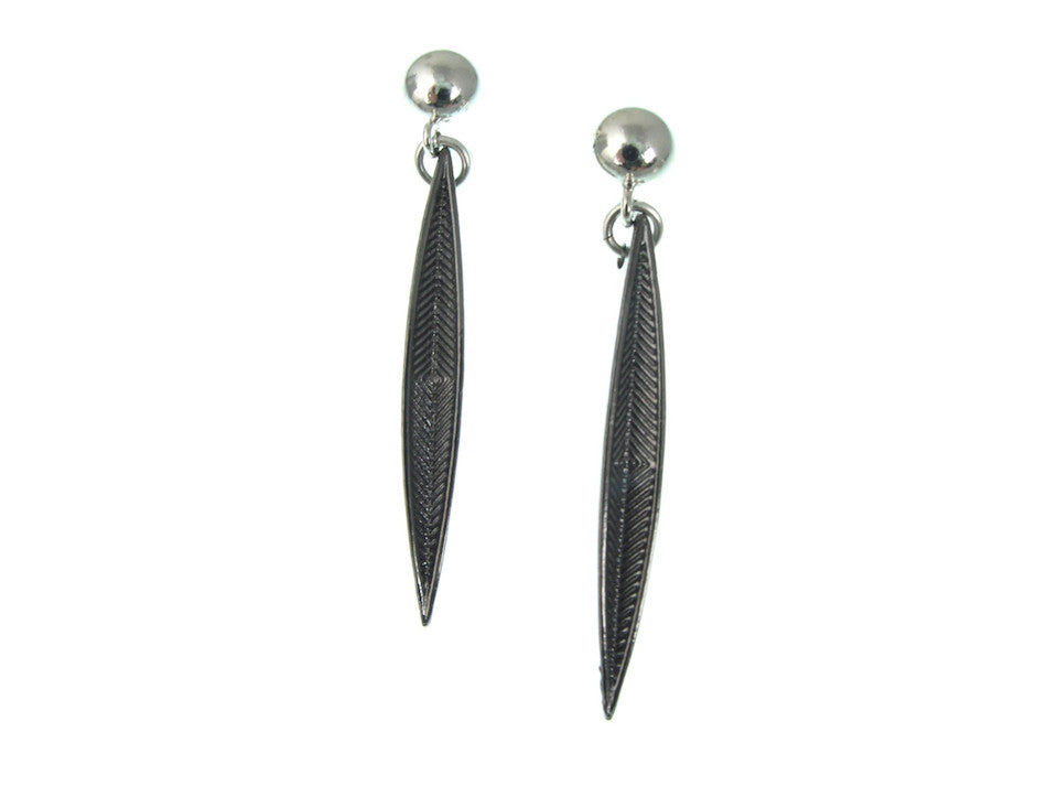 Feather Earrings No. 1 | Erica Zap Designs