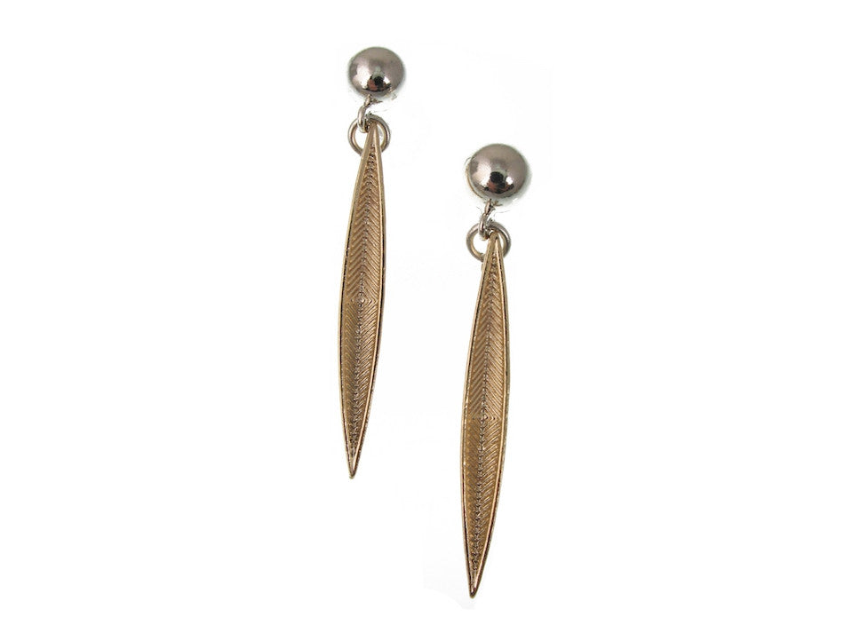 Feather Earrings No. 1 | Erica Zap Designs