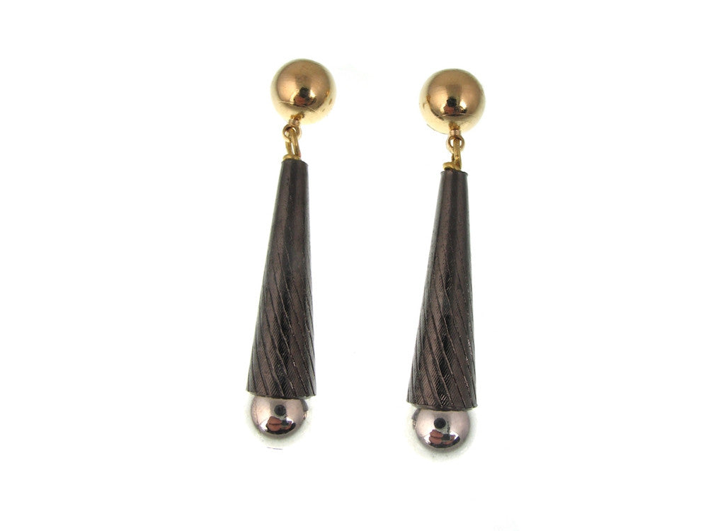 Textured Cone Earrings | Erica Zap Designs