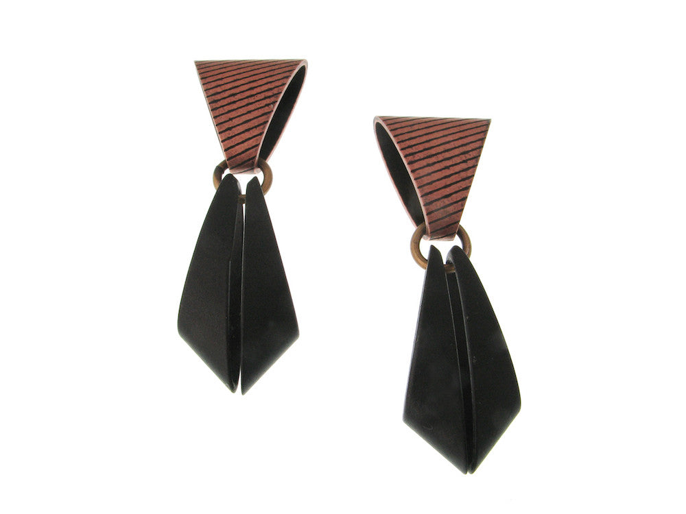 Geometric Drop Earrings | Erica Zap Designs