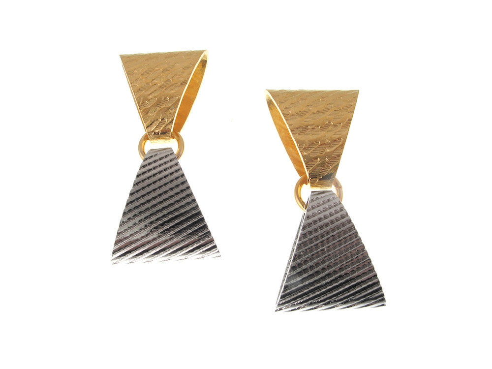 Double Triangle Earrings | Erica Zap Designs
